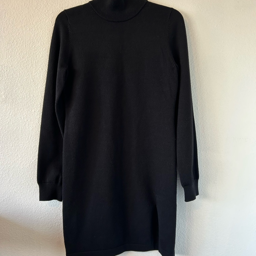 Lovers + Friends Tamarind Sweater Black Mini Dress Size M - Picture 4 of 9